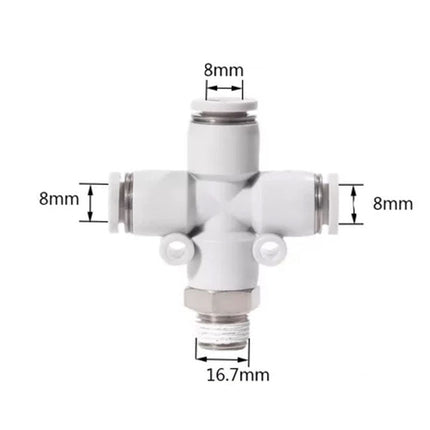 Airtac PZB: Accessories--One-touch fittings - PZB803