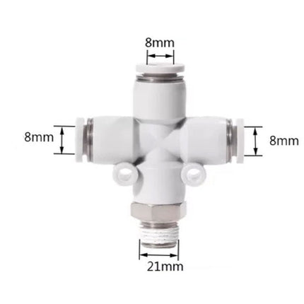 Airtac PZB: Accessories--One-touch fittings - PZB804