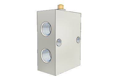 Airtac S3B-08: Manual Valve. 3 Way - S3B08G