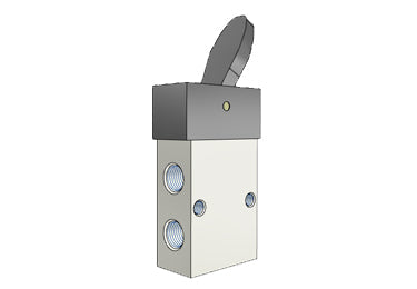 Airtac S3Y-08: Manual Valve. 3 Way - S3Y08G