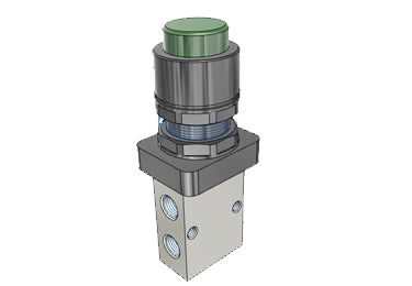 Airtac S3PP-06: Manual Valve. 3 Way - S3PP06G