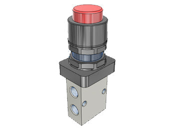 Airtac S3PP-06: Manual Valve. 3 Way - S3PP06RT