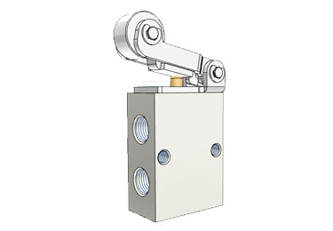 Airtac S3R-08: Manual Valve. 3 Way - S3R08