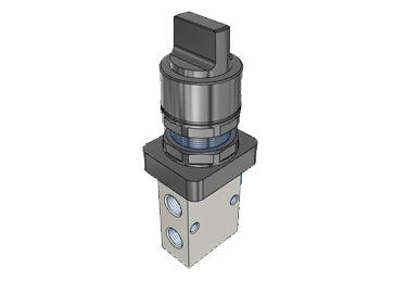 Airtac S3HS-06: Manual Valve. 3 Way - S3HS06B