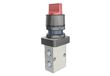 Airtac S3HS-06: Manual Valve. 3 Way - S3HS06R