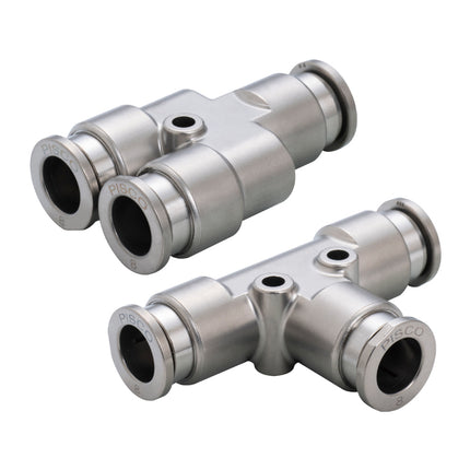 Mindman SUS316 Stainless Steel Fitting Series: Stainless Steel Fitting - SSC8-02-C