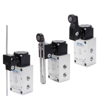 Airtac ZM3R-06: Manual Valve. 3 Way - ZM3P06WG